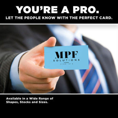 16 Point UV coated business cards