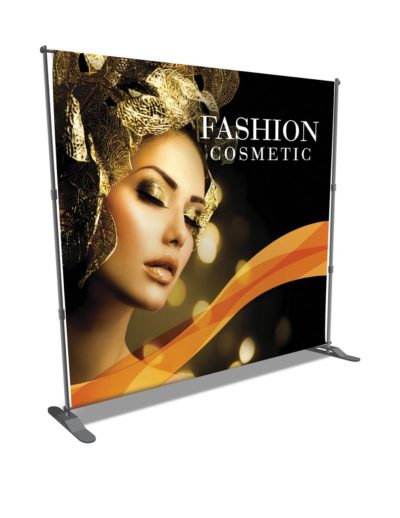 Back drop banner with stand