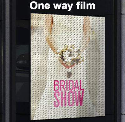 One way film